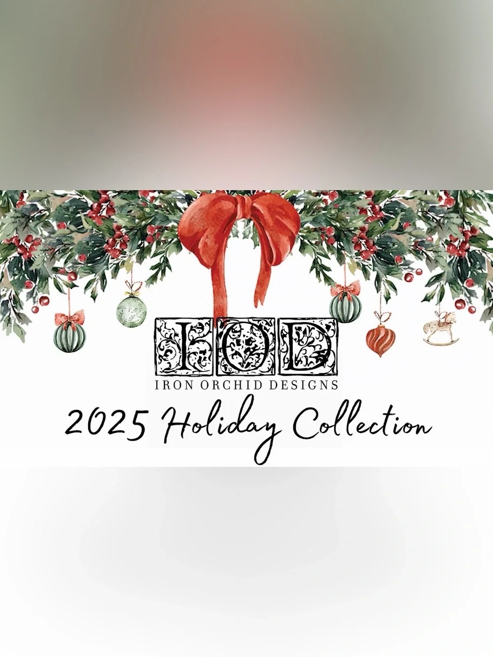IOD Holiday MOULD